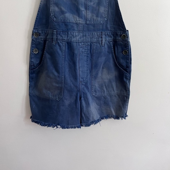 NWOT Free People Feel The Love Shortalls Overall Romper - Picture 4 of 11